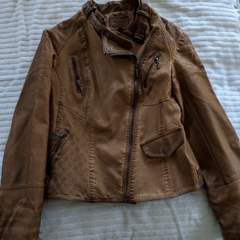Leatherette jacket - Picture 2 of 4
